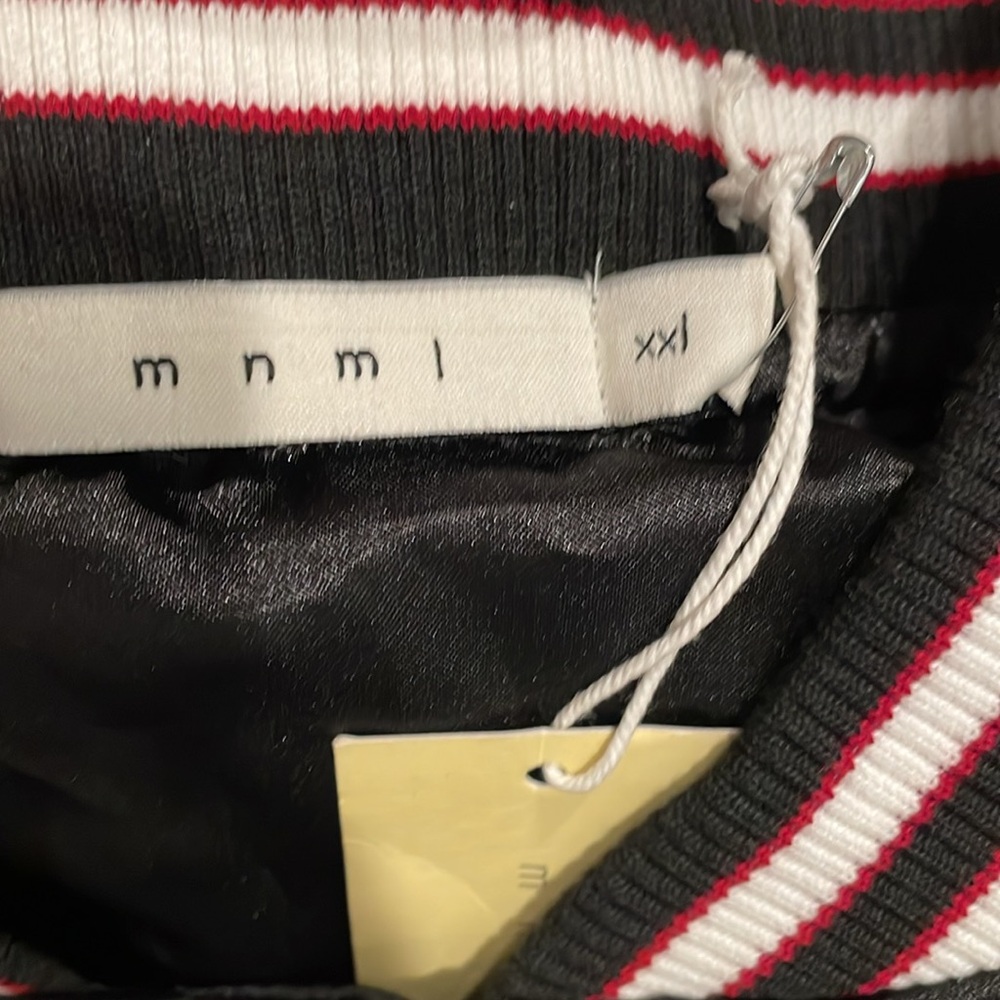 MNML Varsity Bomber Jacket - Picture 8 of 13